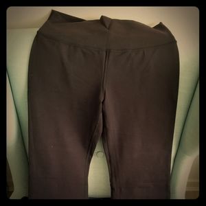 Black Lululemon Groove Pants, sz 10